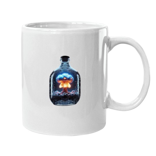 Discover Explosion in a bottles -png Mugs
