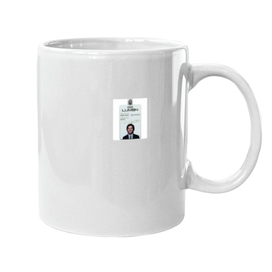 Discover Severance series lumon industries MARK SCOUT Badge fan works   by ironpalette -1 Mugs
