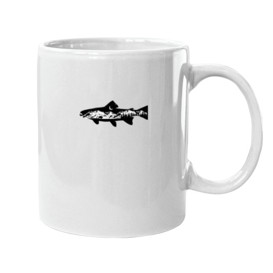 Discover mountains Trout -3 Mugs