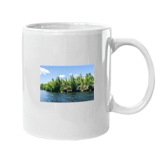 Discover Sunshiny Day Sail Up Norths - Georgian bays Canadian Landscapes Mugs
