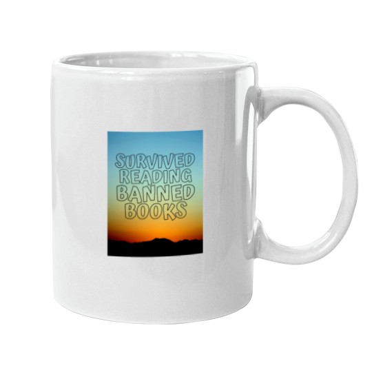 Discover Survived Reading banneds Books 3 Mugs