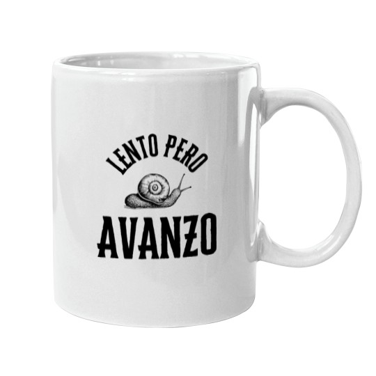Discover Lento Pero Avanzo Mugs
