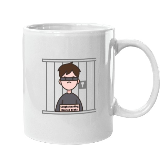 Discover Caught Reading banneds Books I read banneds books Mugs