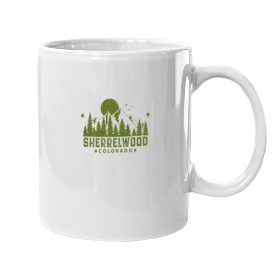 Discover Sherrelwood Colorado mountains Souvenir Mugs