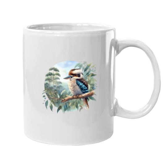 Discover Watercolour kookaburra Mugs