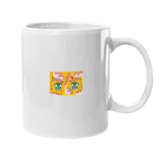 Discover Pop art eyes Long Mugs