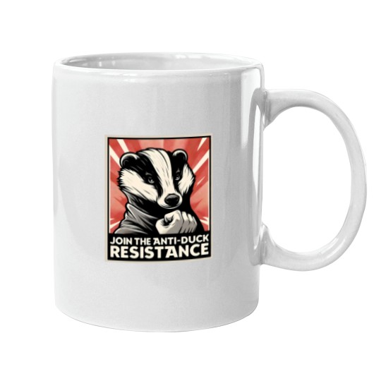 Discover Join the Anti-Duck Resistance Long Mugs