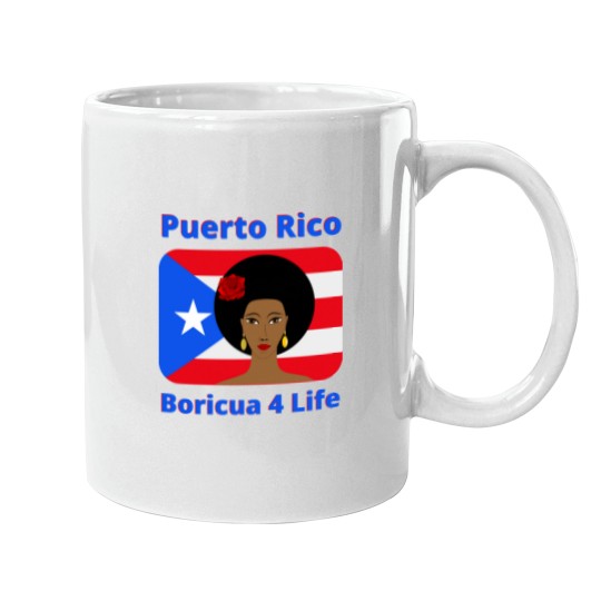 Discover Puerto Rico Boriqua 4 Life Mugs