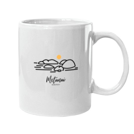 Discover Motunui islands Logo Mugs