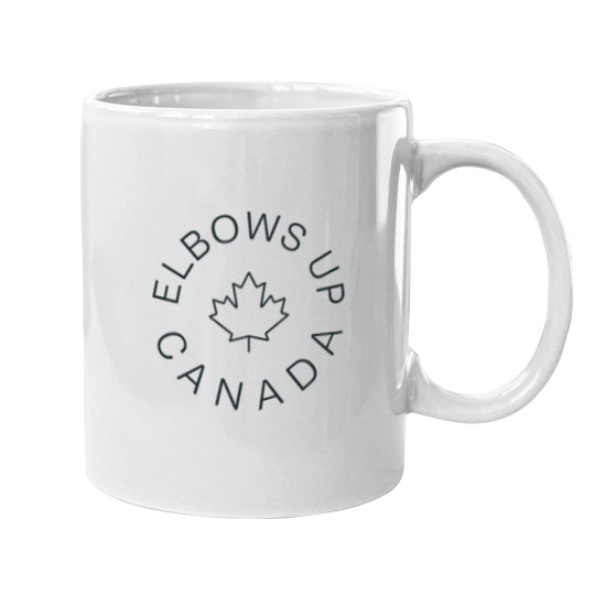 Discover Elbows Up Canada Mugs