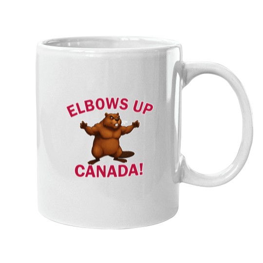 Discover Elbows Up Canada! Mugs