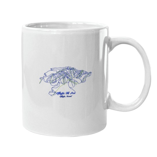 Discover Killington skis Map Mugs