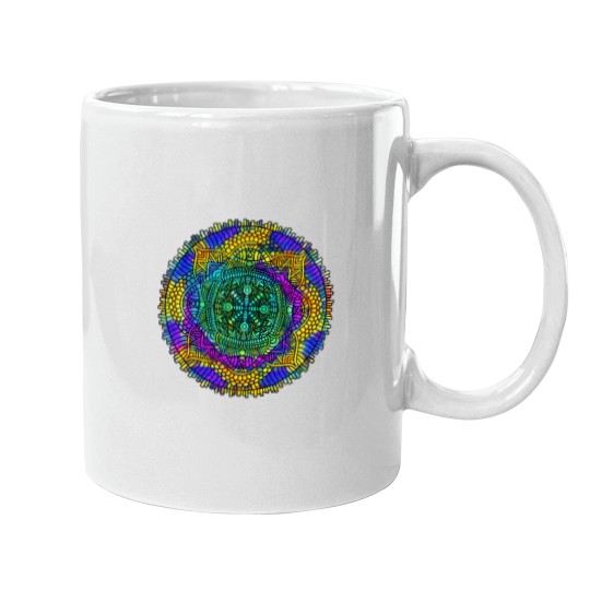 Discover Watercolor Mandala Mugs