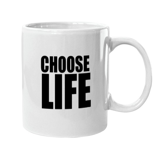 Discover George Michael Choose Life Mugs, 80s Slogan Mugs, Celebrity Retro Vintage Mugs