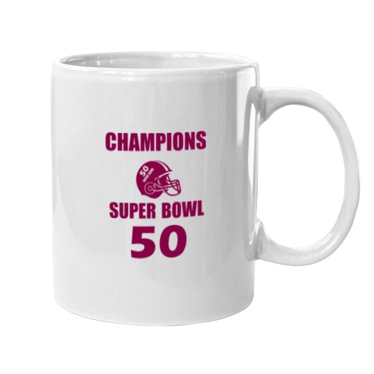 Discover supers bowls 50 champions Mugs
