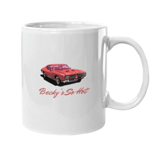 Discover Beckys So Hot Car Mugs