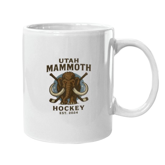 Discover Utah Mammoth Hockey Mugs, Utah Mammoth Mugs, Unisex Sports Mugs