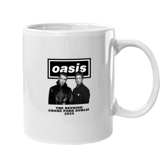 Discover Oasis Croke Park Dublin 2025 The Reunion graphic Mugs