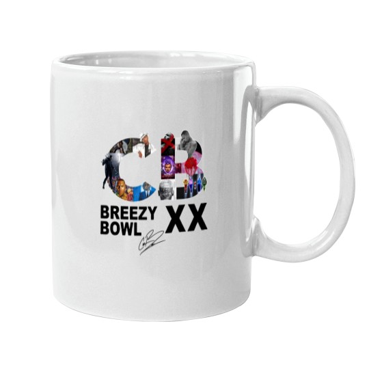 Discover Breezy Bowl XX Mugs, Chris Brown Breezy Bowl XX Tour Mugs