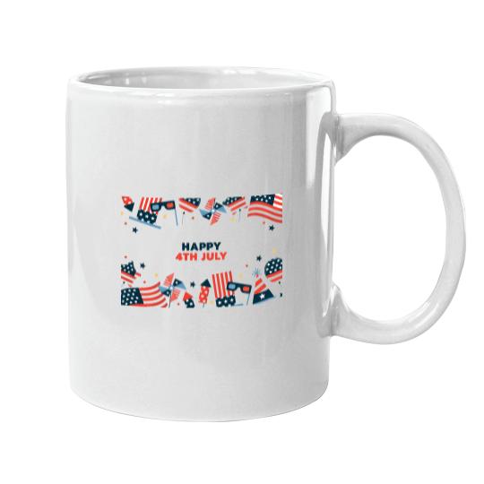 Discover Independence Day AMERICA Mugs