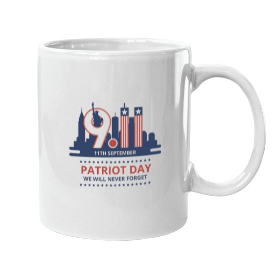 Discover Patriot Day – We Will Never Forget Mugs