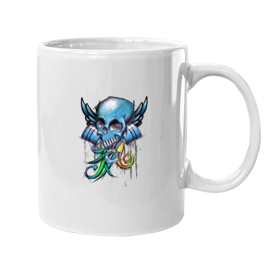Discover Skull Tuning Design Mugs