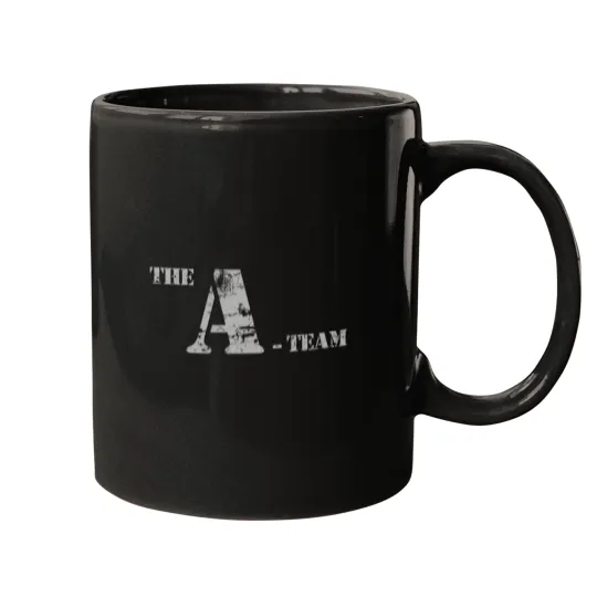 Discover The A-Team Logo (distressed) - The A Team - Mugs