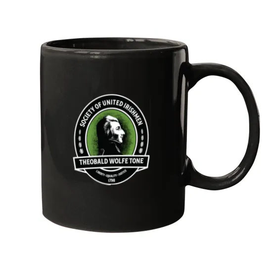Discover Theobald Wolfe Tone - Society of the United Irishmen Mugs