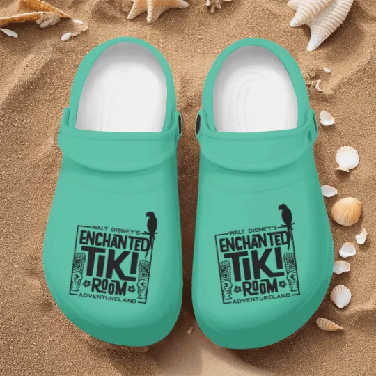 Discover Enchanted tiki room Nurse Clogs / In the tiki tiki tiki room / all the birds