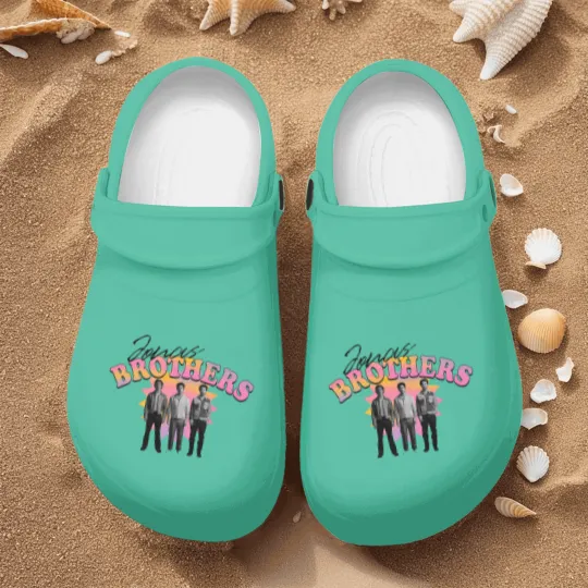 Discover Jonas Brothers Weve Been on Pink - Jonas Brothers Merch Nurse Clogs