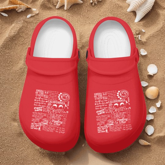 Discover B182 Nurse Clogs, Blink -182 World Tour 2023, Pop-Punk Band Nurse Clogs