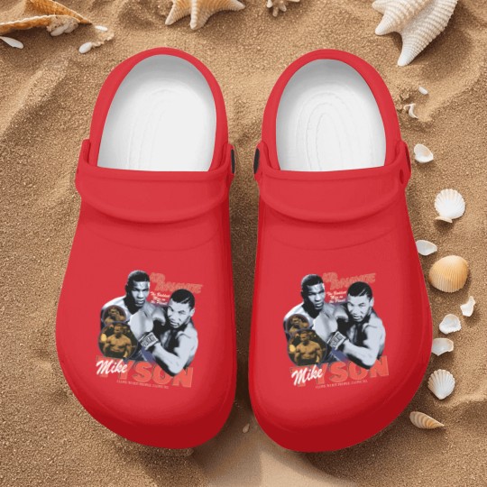 Discover Mike Tyson Vintage Kid Dynamite Bootleg Style Nurse Clogs