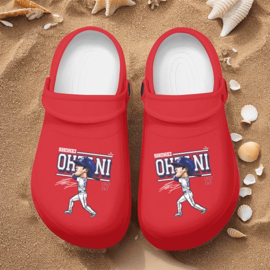 Discover Shohei Ohtani Kids Toddler Nurse Clogs - Los Angeles Baseball Shohei Ohtani Los Angeles
