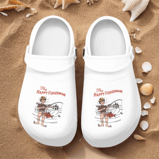 Discover The Happy Fisherman Nurse Clogs