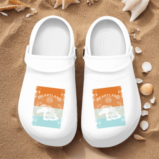 Discover Heartland,heartland ranch,Sunset heartland Nurse Clogs