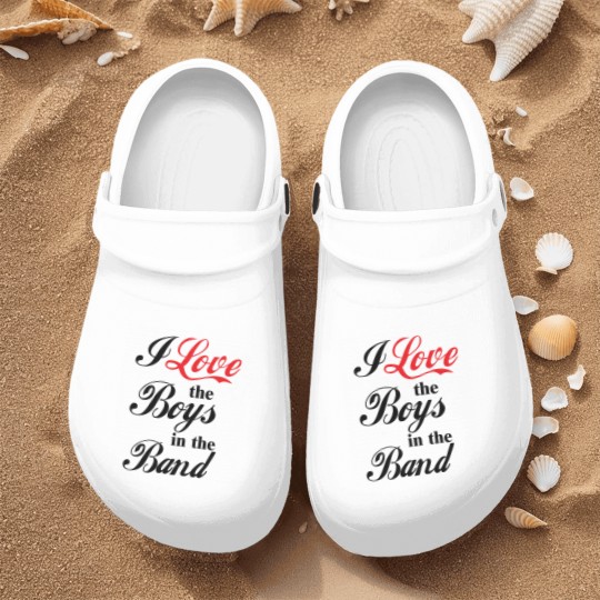 Discover I Love the Boys in the Band Nurse Clogs