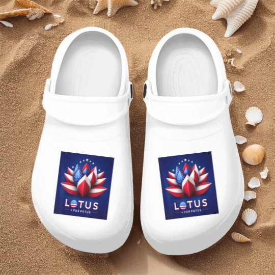 Discover lotus for potus kamala for president 2024 Nurse Clogs