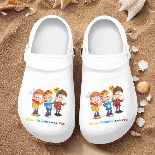 Discover Snap, Crackle and Pop Nurse Clogs
