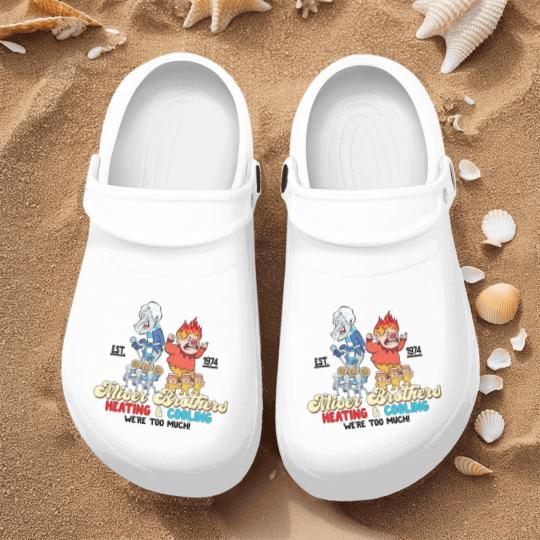 Discover Vintage Heat and Snow Misers 2023 Ugly Christmas Nurse Clogs