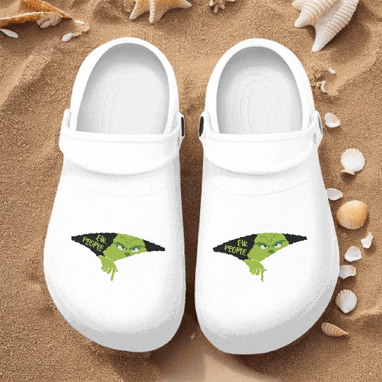 Discover Ew People Nurse Clogs, funny character Smiling Face Nurse Clogs, Christmas Nurse Clogs Gift For Family Xmas, Christmas funny character Nurse Clogs, funny character Nurse Clogs