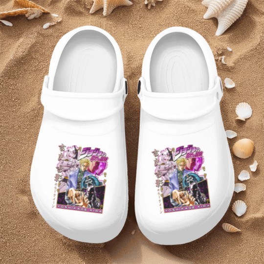 Discover Vintage Yoshikage Kira Jojo's Bizzare Adventure Nurse Clogs