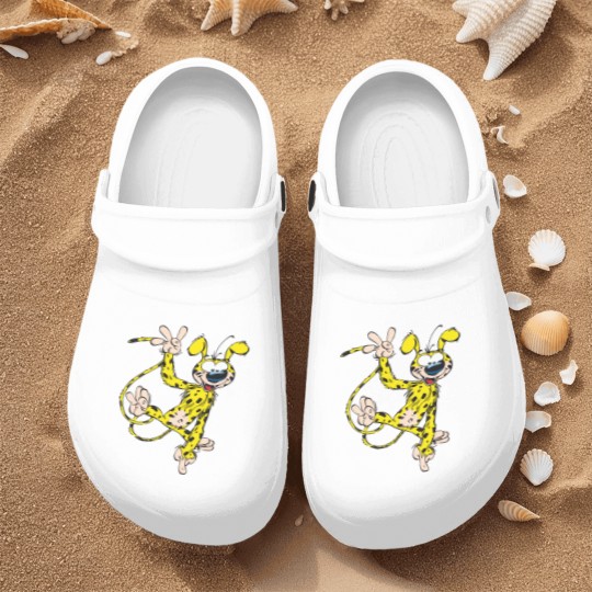 Discover Marsupilami waving Nurse Clogs
