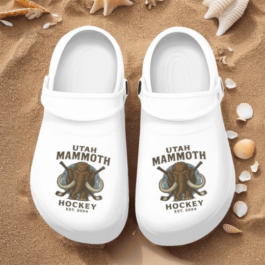 Discover Utah Mammoth Hockey Nurse Clogs, Utah Mammoth Nurse Clogs, Unisex Sports Nurse Clogs