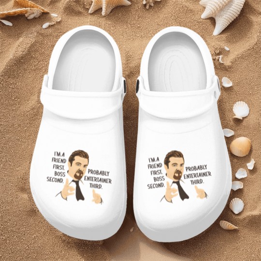 Discover David Brent - The Office Art Quote Nurse Clogs