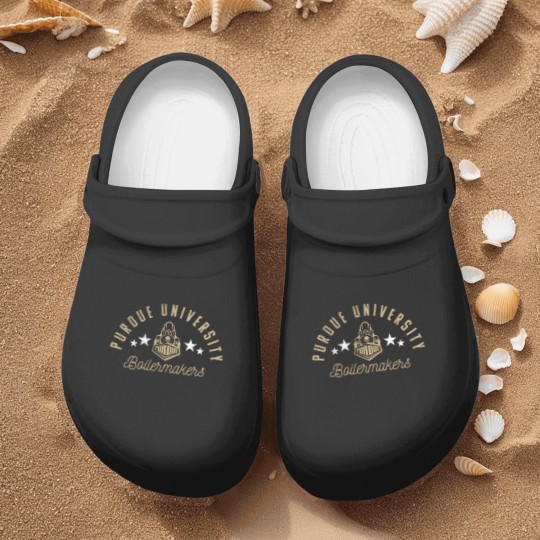 Discover purdue university boilermakers logo Nurse Clogs