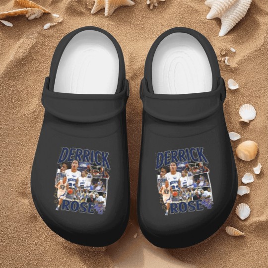 Discover Derrick Rose Nurse Clogs - Derrick Rose - Retro American Basketball Nurse Clogs