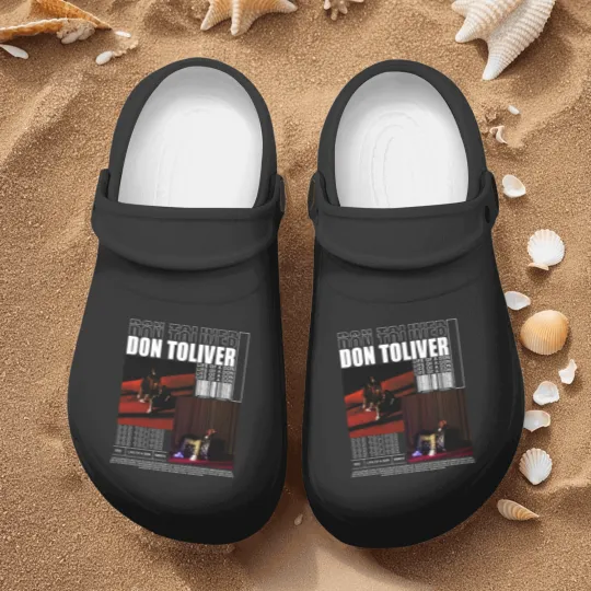 Discover Vintage Bootleg Inspired Nurse Clogs, Graphic Unisex Nurse Clogs, Don Toliver Vintage Nurse Clogs