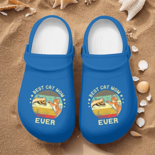 Discover BEST CAT MOM EVER - Best Cat Mom Ever - Nurse Clogs