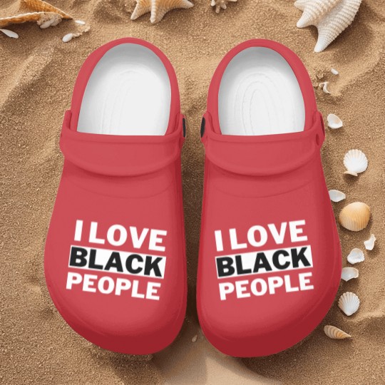 Discover I Love Black People - I Love Black People - Nurse Clogs