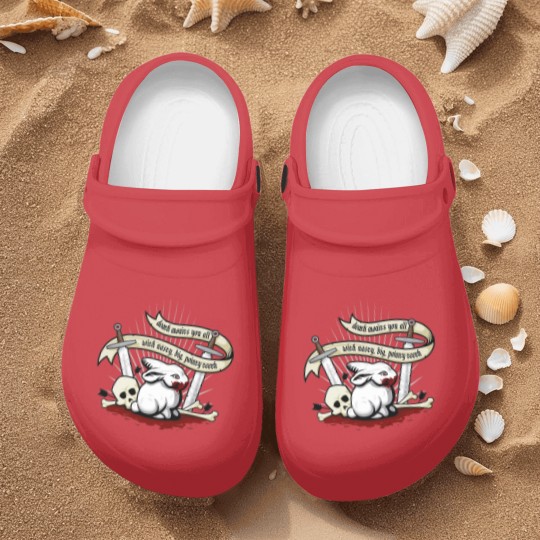 Discover Killer Rabbit Nurse Clogs